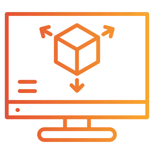 Interior Space Design | Cad Generic Gradient Outline Icon