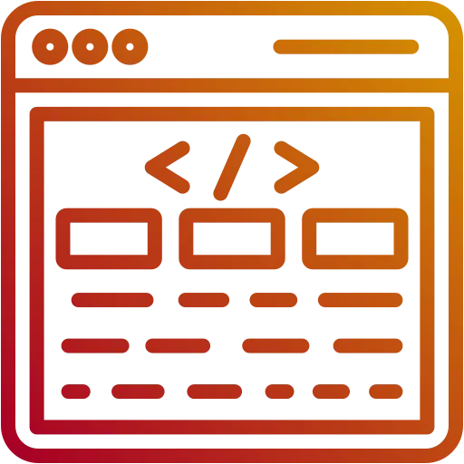 UI UX Design Program | Vector Design Web Coding Icon Style
